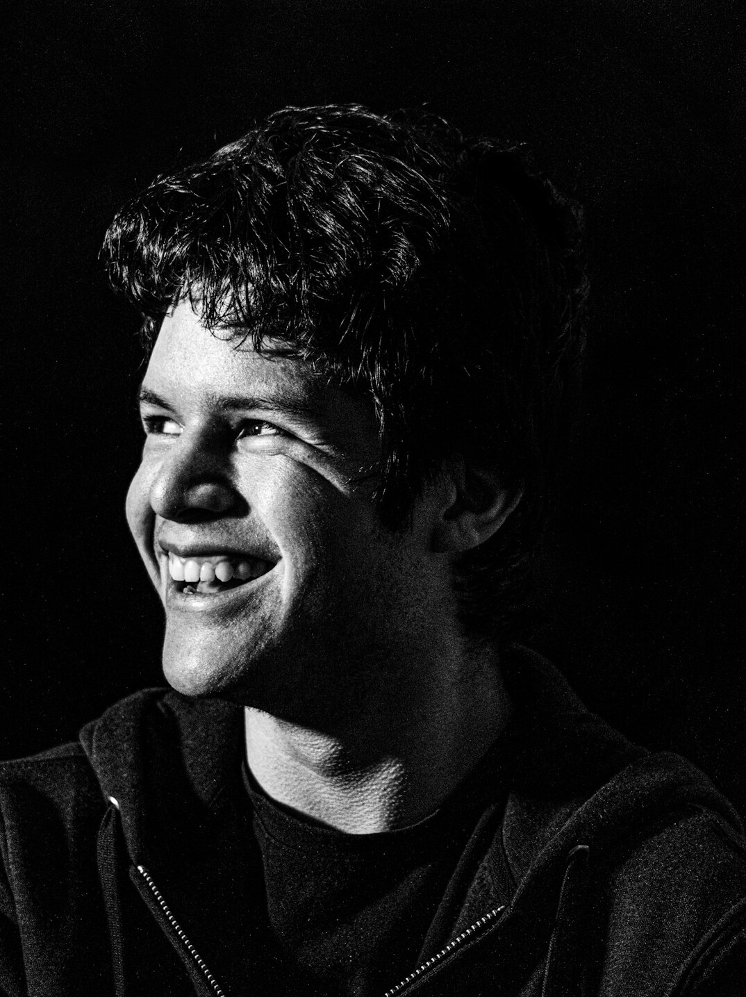 famous actor smiling